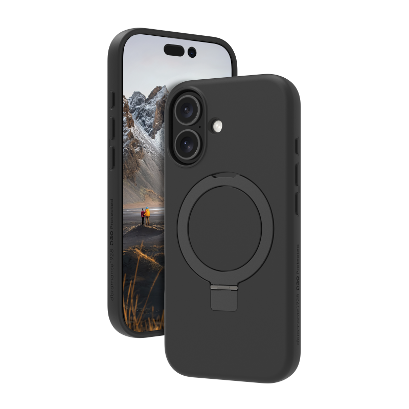  Dbramante1928  Iceland Ultra D3O MS Kick cover til iPhone 17 sort