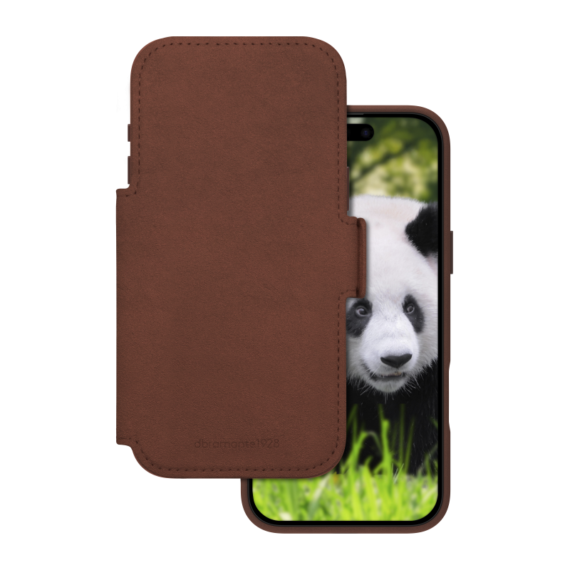 dBramate Lynge MS - cover til iPhone 17 Pro Max - mørkebrun