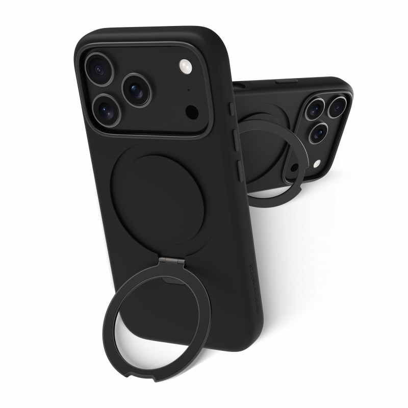 dBramante Roskilde MS Kick ICON cover - til iPhone 17 Pro - sort