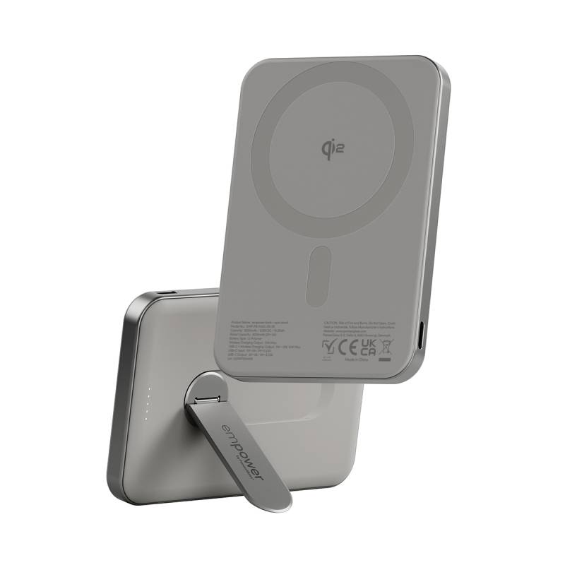 EMPOWER empower Bank w. Spin Stand | 5000mAh | Titanium