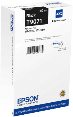 Epson T9071 original blækpatron sort XXL
