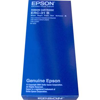 Epson original farvebånd ERC-31 sort