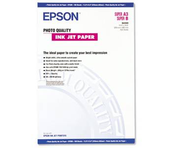 Epson A2 photo quality inkjet plotterpapir hvid