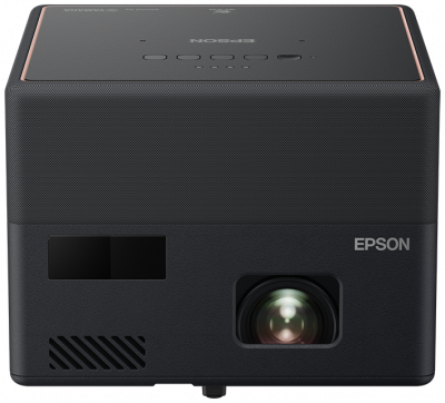 Epson EF-12 Smart mini laser projektor TV sort