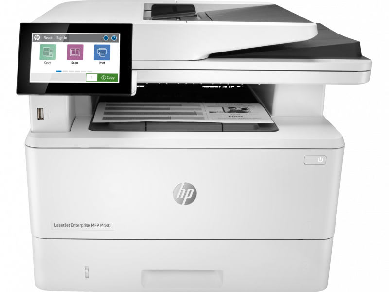 HP LaserJet M430f Enterprise multifunktionsprinter mono