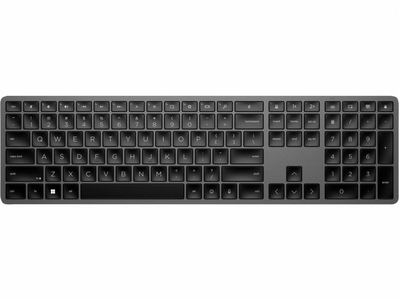 HP 975 Dual-Mode trådløst tastatur, sort nordisk layout