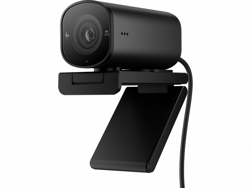 HP 965 4K Streaming Webcam til erhvervsbrug, sort