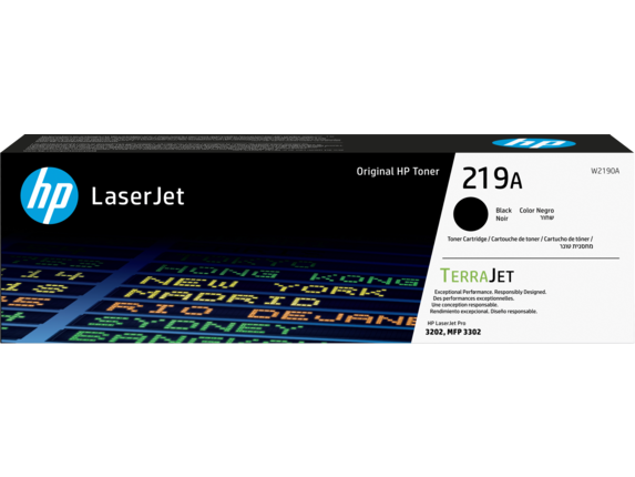 HP 219A original lasertoner sort 1,3k