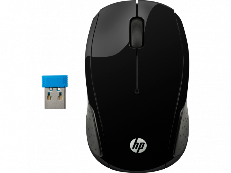 HP 200 trådløs mus til hjemmebrug, sort