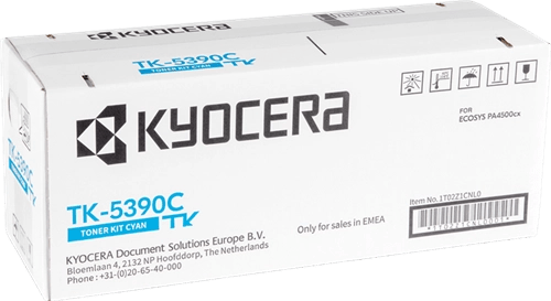 Kyocera TK-5390C ECOSYS PA4500cx Cyan Toner 13K