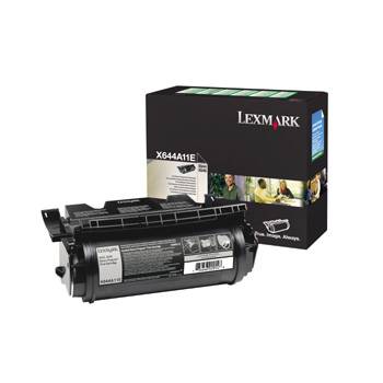 Lexmark X644A11E original lasertoner sort