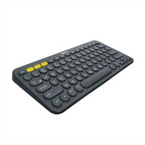 Logitech K380 Multi-Device Bluetooth Keyboard mørk grå nordisk