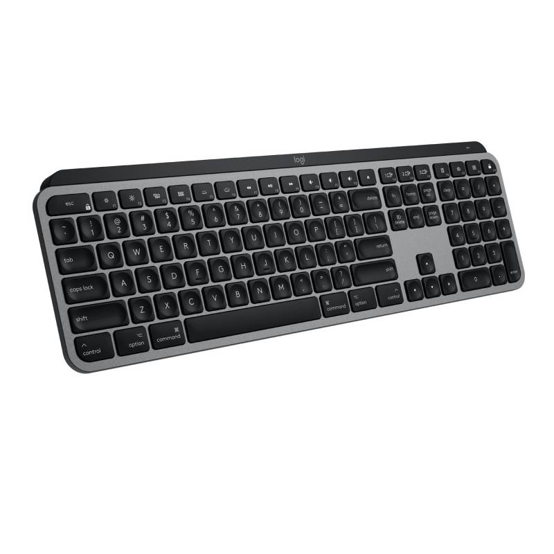 Logitech MX trådløst tastatur til Mac. Space Grey nordisk