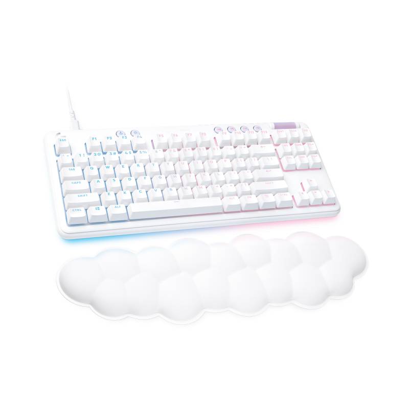Logitech G713 Gaming tastatur, Off hvid, nordisk