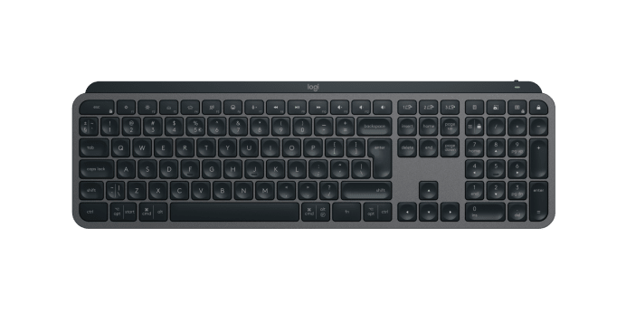 Logitech MX Keys S trådløst tastatur grafitgrå nordisk