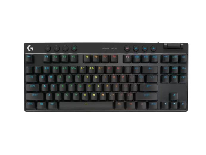 Logitech G PRO X TKL LIGHTSPEED Gaming tastatur, sort