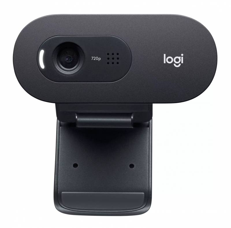 Logitech C505e HD Webcam til erhvervsbrug, sort