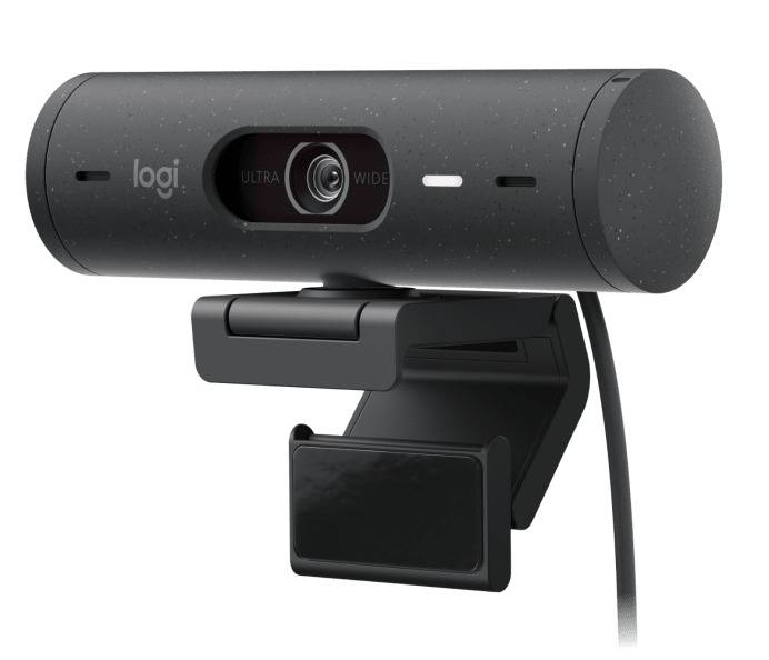 Logitech webcam model Brio 500, Graphite grå