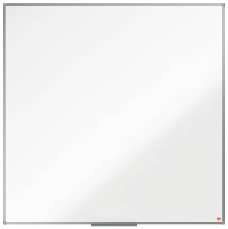 Nobo whiteboard tavle Essence lakeret st&aring;l  120x120cm hvid