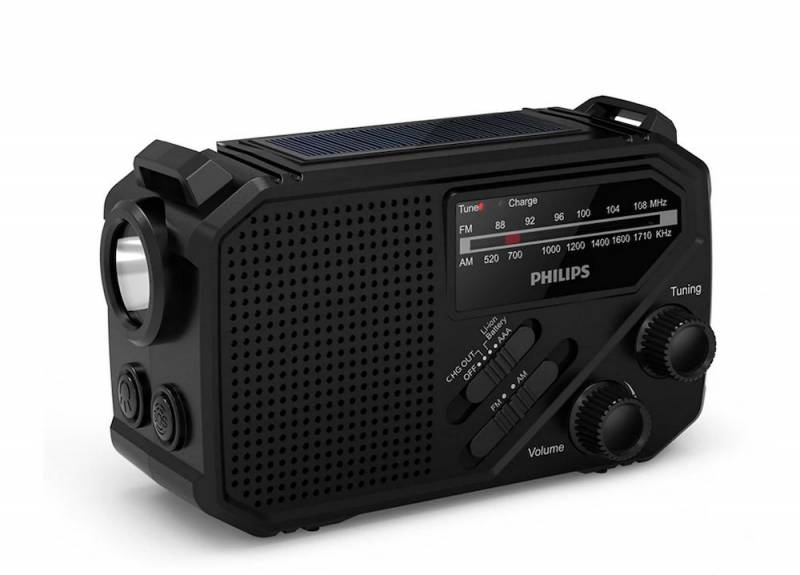 Philips TAR1609/00 B&aelig;rbar radio med lommelygte