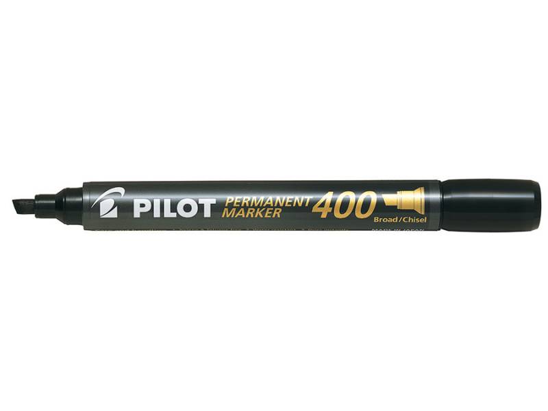 Pilot Marker Permanent 400 skrå sort