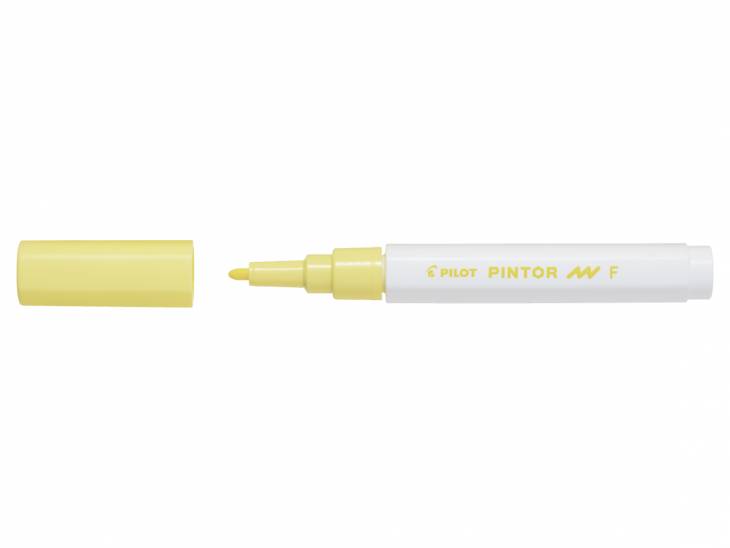 Pilot Pintor marker Fine 1,0mm pastel gul