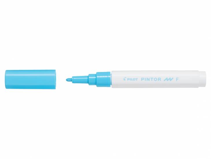 Pilot Pintor marker Fine 1,0mm pastel blå