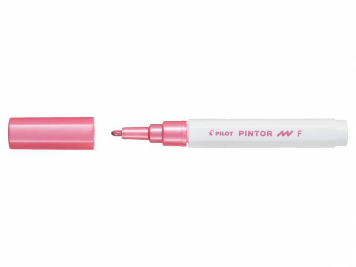 Pilot Pintor marker Fine 1,0mm metal pink