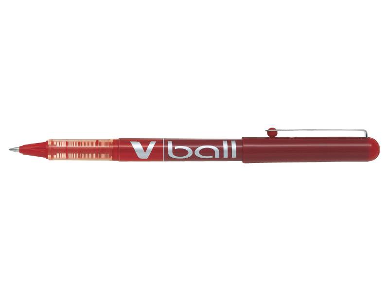 Pilot Ball-liner med hætte V-Ball 0,5 rød