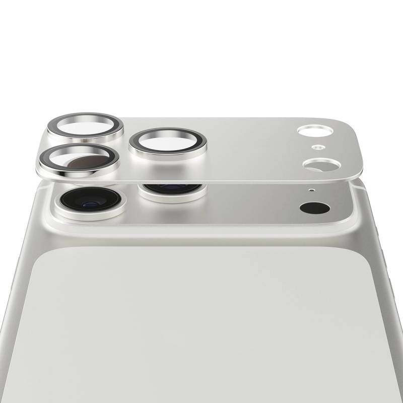 PanzerGlass FENDER Camera Protector Silver iPhone 17 Pro Max