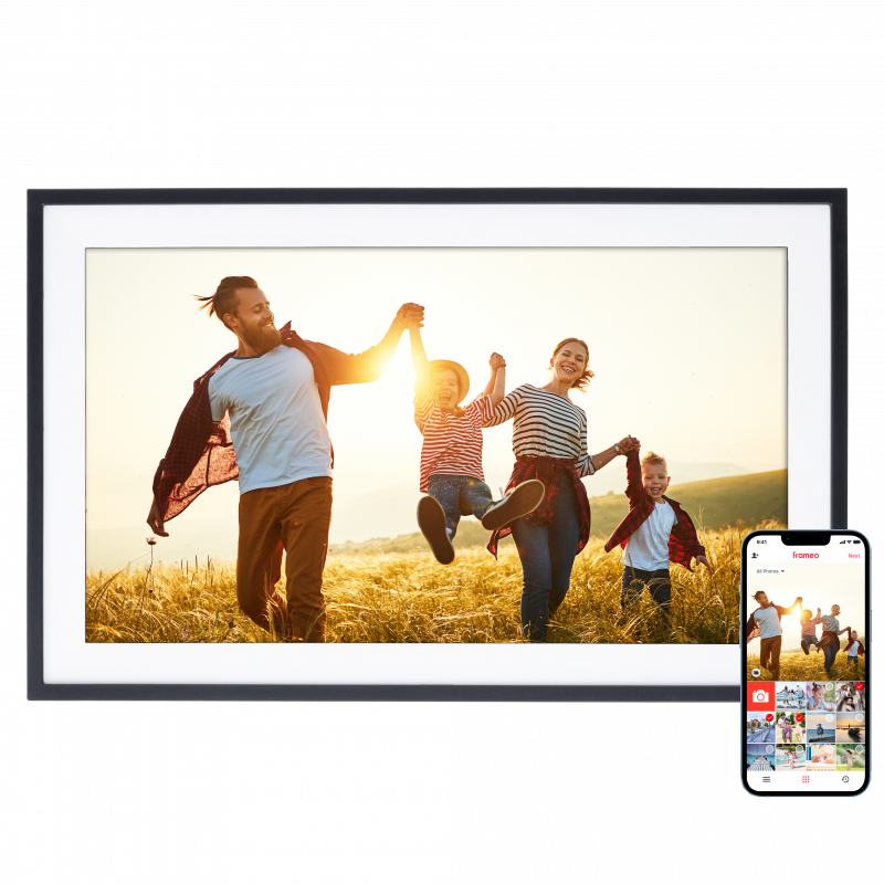 Rollie digital fotoramme med WiFi 151 15,6" sort