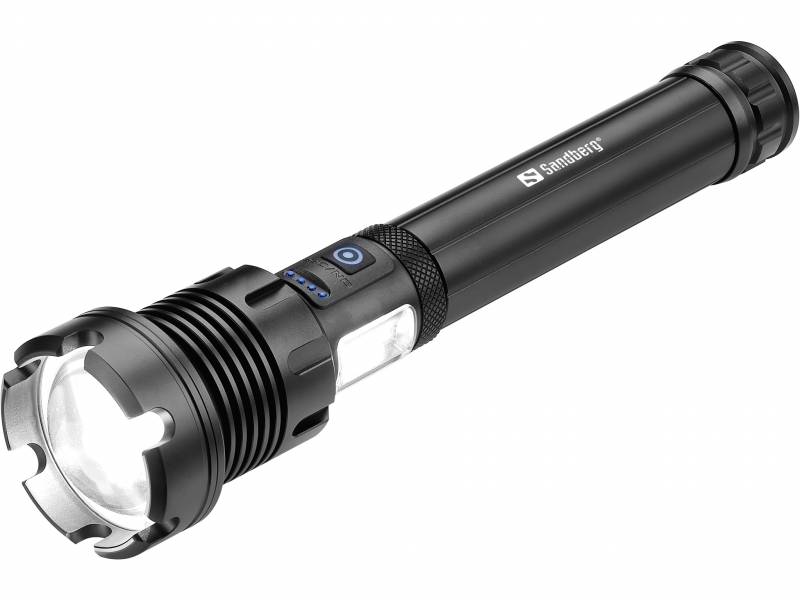 Sandberg Survivor 7in1 Torch Powerbank 10000, sort