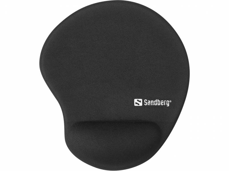 Sandberg Gel Mousepad Wrist Rest, sort