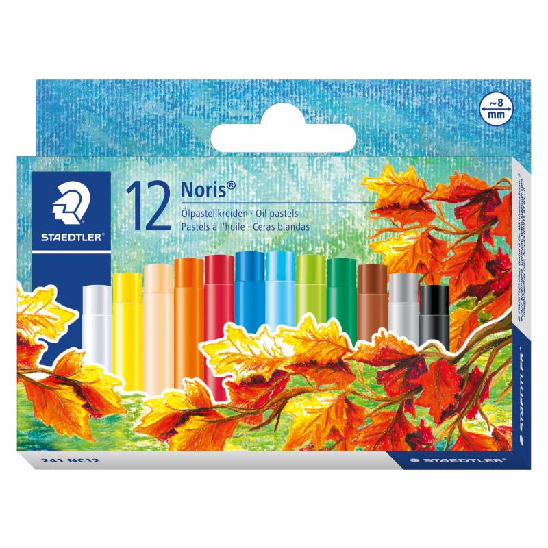 Staedtler farveblyant Olie pastel, sæt med 12 farver