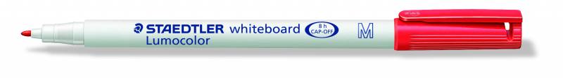 Staedtler whiteboard marker Lumocolor rund 1mm rød