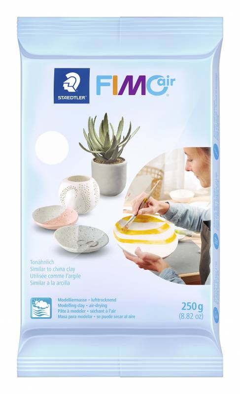 FIMO AIR lufttørrende ler 250g hvid