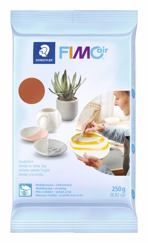 FIMO AIR lufttørrende ler 250g terracotta