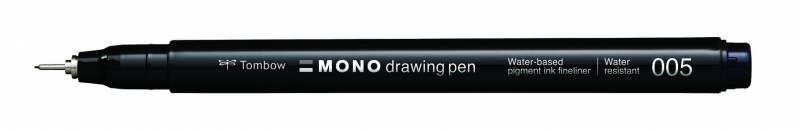 Tombow MONO Fineliner drawing 005 sort