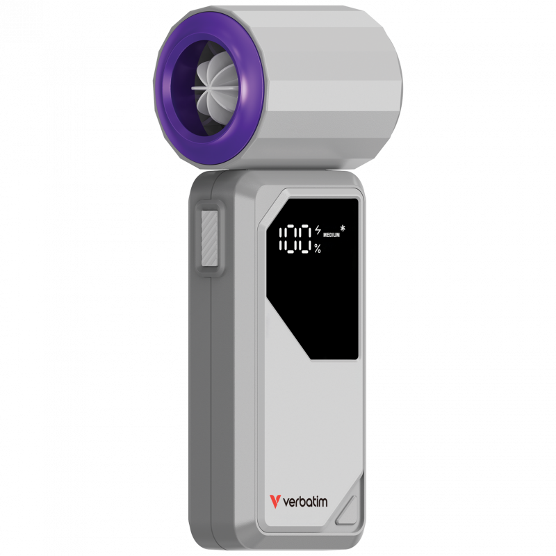 Verbatim Cool’n’Go AirJet håndholdt ventilator grå