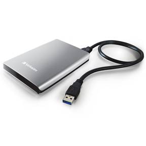 Verbatim 1TB Hard Drive 2,5'' Store ´N´ Go USB 3.0, sølv