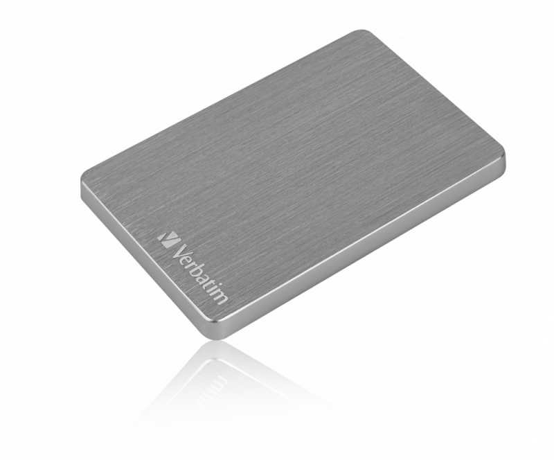 Verbatim Store ´n´ Go ALU Slim 2.5" Ext. Hard Drive 2TB, grå