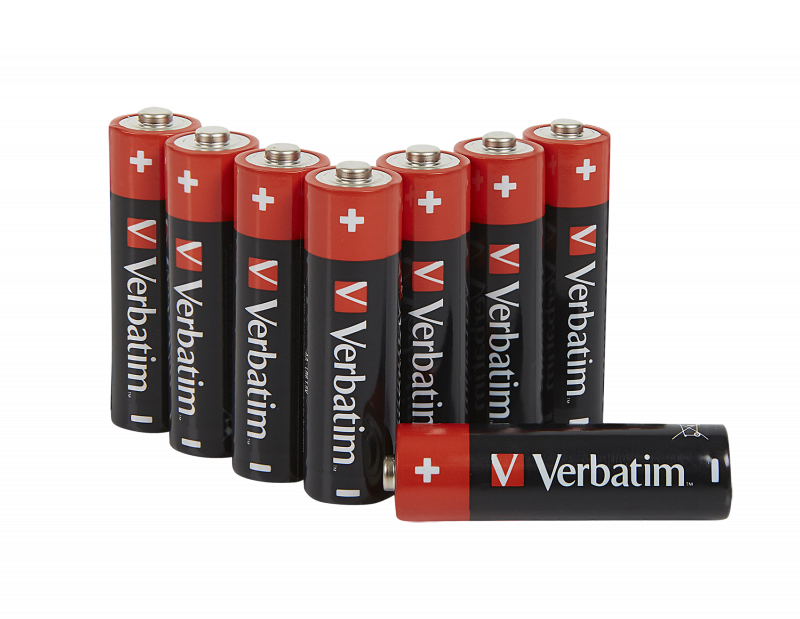 Verbatim Alkaline batteri AA 8 stk pakke