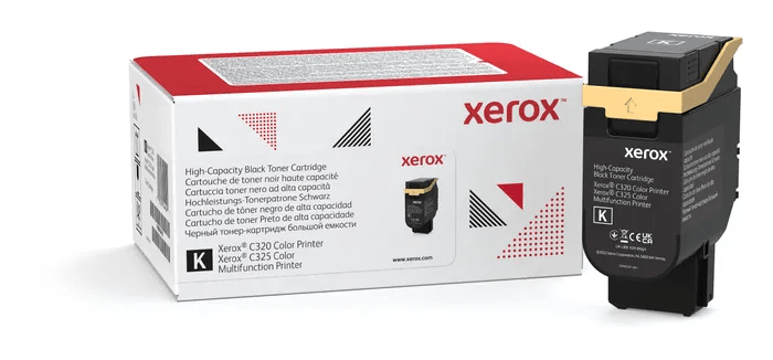 Xerox C320 / C325 Black Toner Cartridge HC 8K