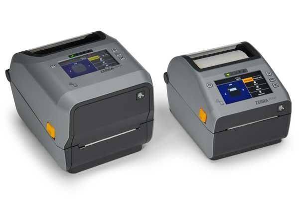 Zebra ZD621d direct thermal printer BLE, USB & Ethernet, grå