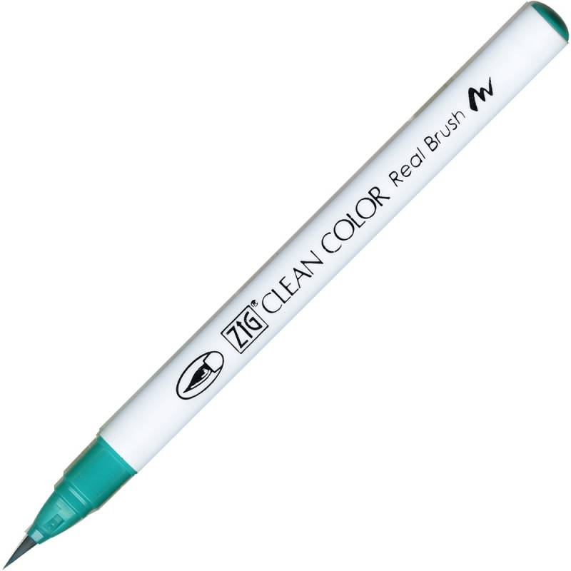 Zig Clean Color Pensel Pen 042 Turkis Grøn