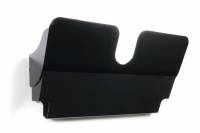 Durable brochureholder flexiplus a4 tv&aelig;r magnetisk sort