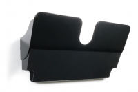 Durable brochureholder flexiplus a4 tvær magnetisk sort
