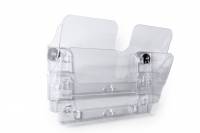 Durable brochureholder flexiplus a4 2-fag tv&aelig;rformat magnetisk klar