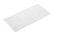 Durable tredobbelt plastomslag 210x105 mm, klar