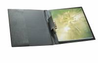 Durable Elegant Klemmappe med Indvendig Lomme A4 Sort 223001
